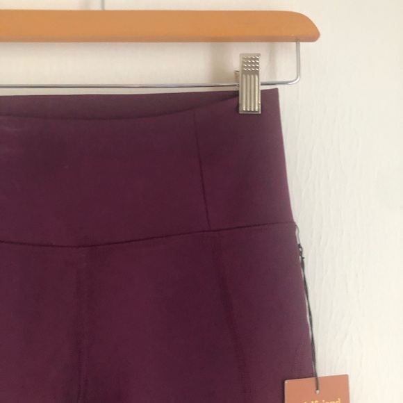 Girlfriend Collective size Small Purple High Rise Leggings - Picture 3 of 5